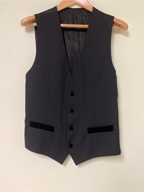 Dolce & Gabbana Black Men's Tailored Vest